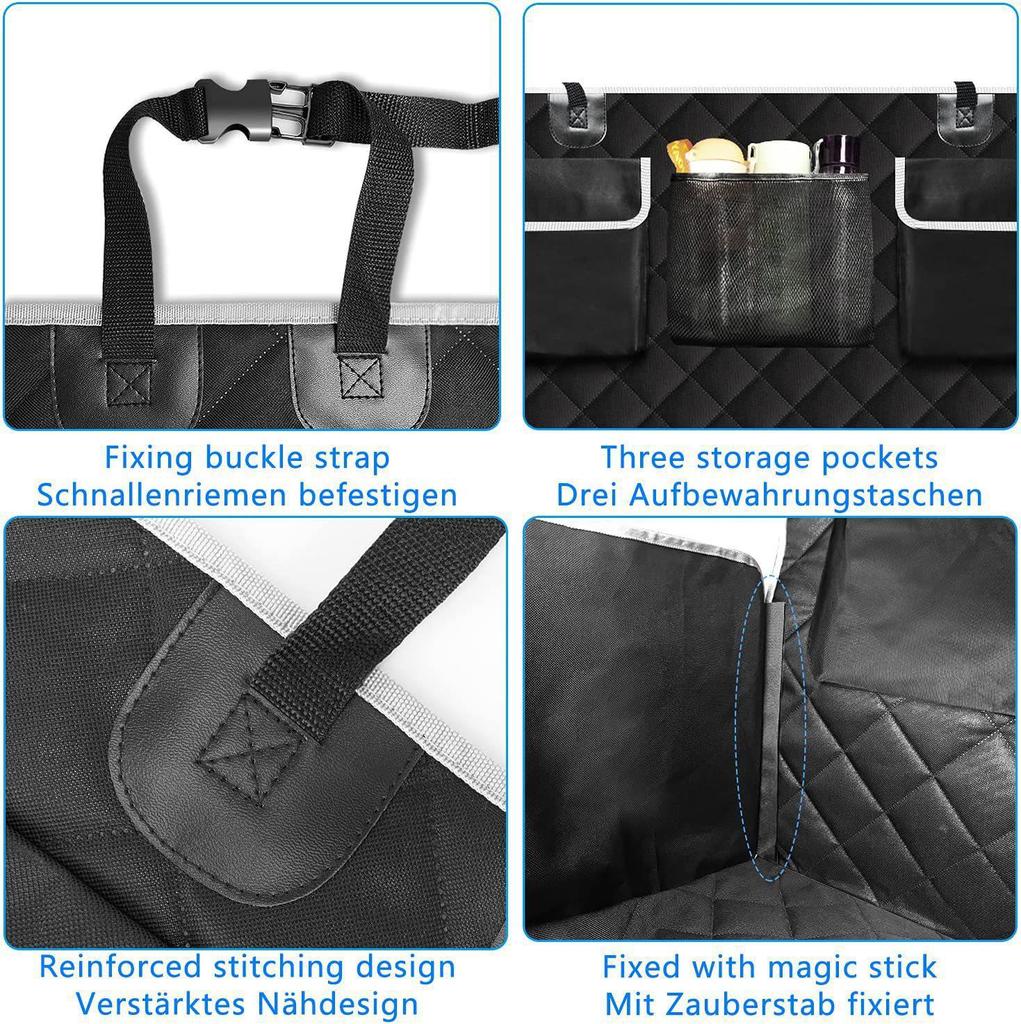 Full Coverage Anti-Dirt Pet Mat for Car Trunk and Outdoor Use - Perfect for Cats and Dogs
