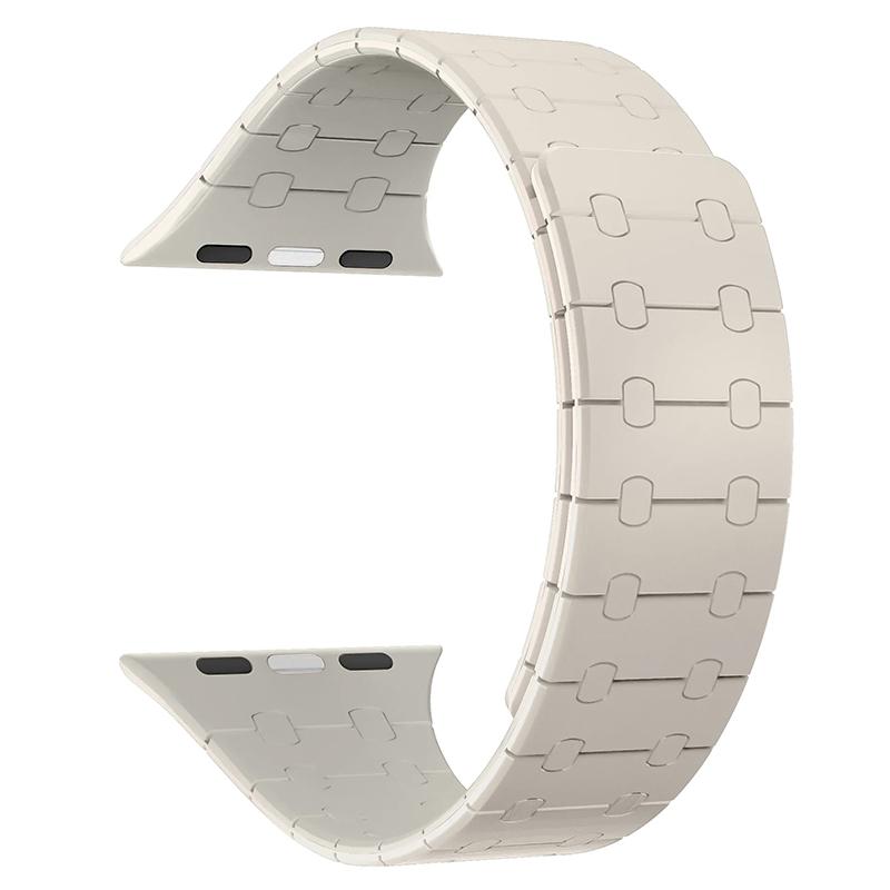 Silicone Magnetic Strap for Apple Watch Band Ultra 2 49mm 44mm 40mm S10 46mm 42mm 41mm 45mm Bracelet IWatch Series 9 8 7 6 SE 5