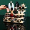 Stepped Makeup Perfume Organizer Shelf  Skin Care Products