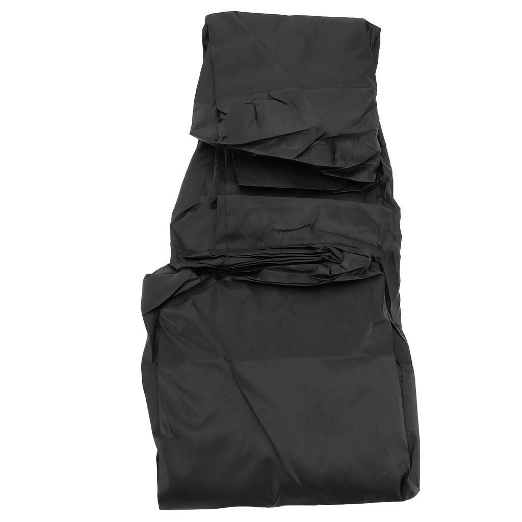 Lawn Mower Cover Heavy Duty 210D Oxford Fabric Silver Coating Waterproof Windproof UV Proof Outdoor Push Mower Cover