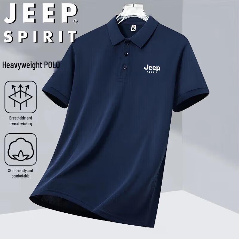JEEP SPIRIT Men s Short Sleeve Polo Shirt XL