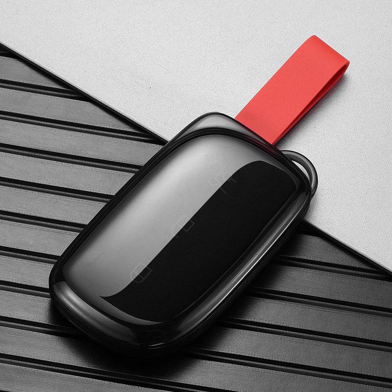 

Lynk & Co Key Case for Models Z10, Z20, 10EMP, 90, 06, 08 - Transparent TPU Car Keyholder