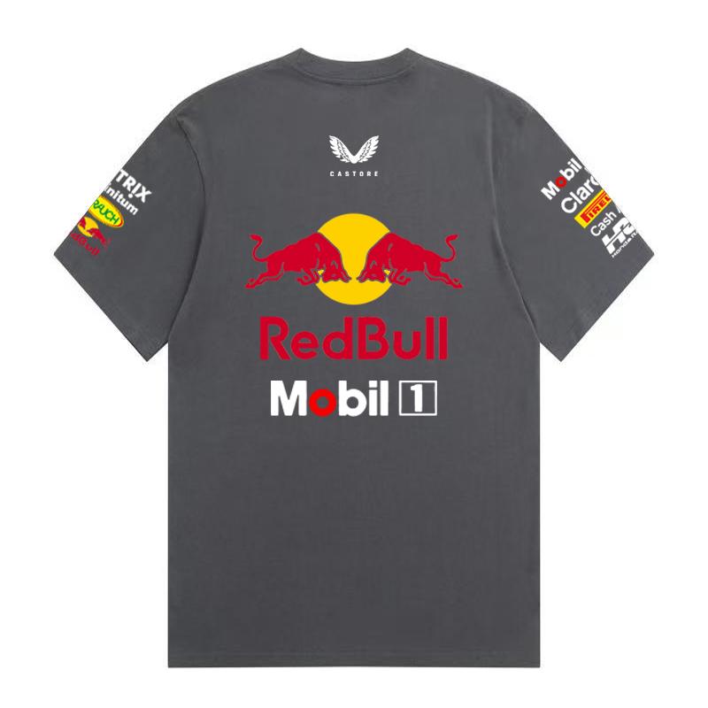 Καλοκαίρι 2026 Φόρμα Αγώνων F1 Red Bull Vestapan Ομάδα Στολή T-shirt Κοντομάνικο T-shirt Στρογγυλή Λαιμόκοψη
