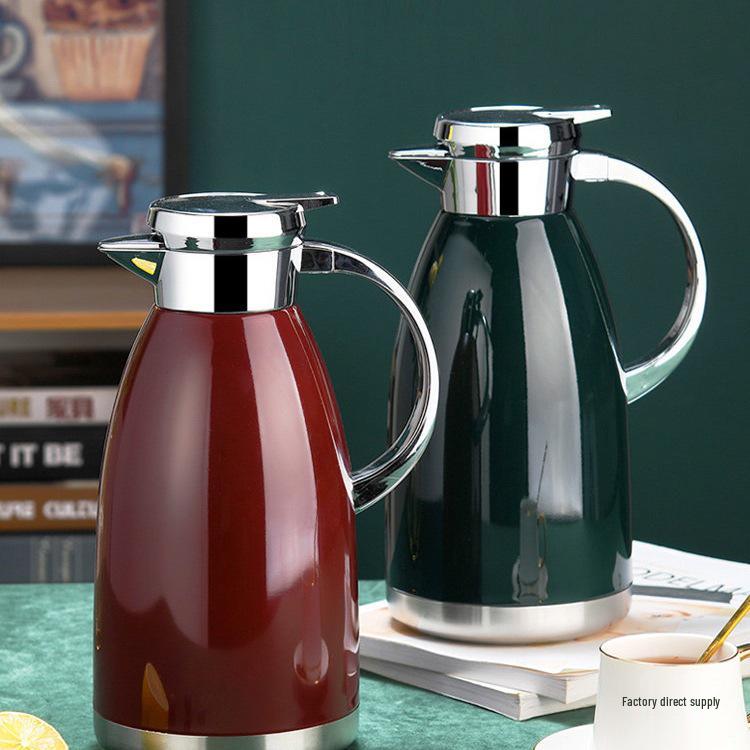 Large Capacity 304 Stainless Steel Vacuum Thermos Flask for Home, Car, & Dormitory Use