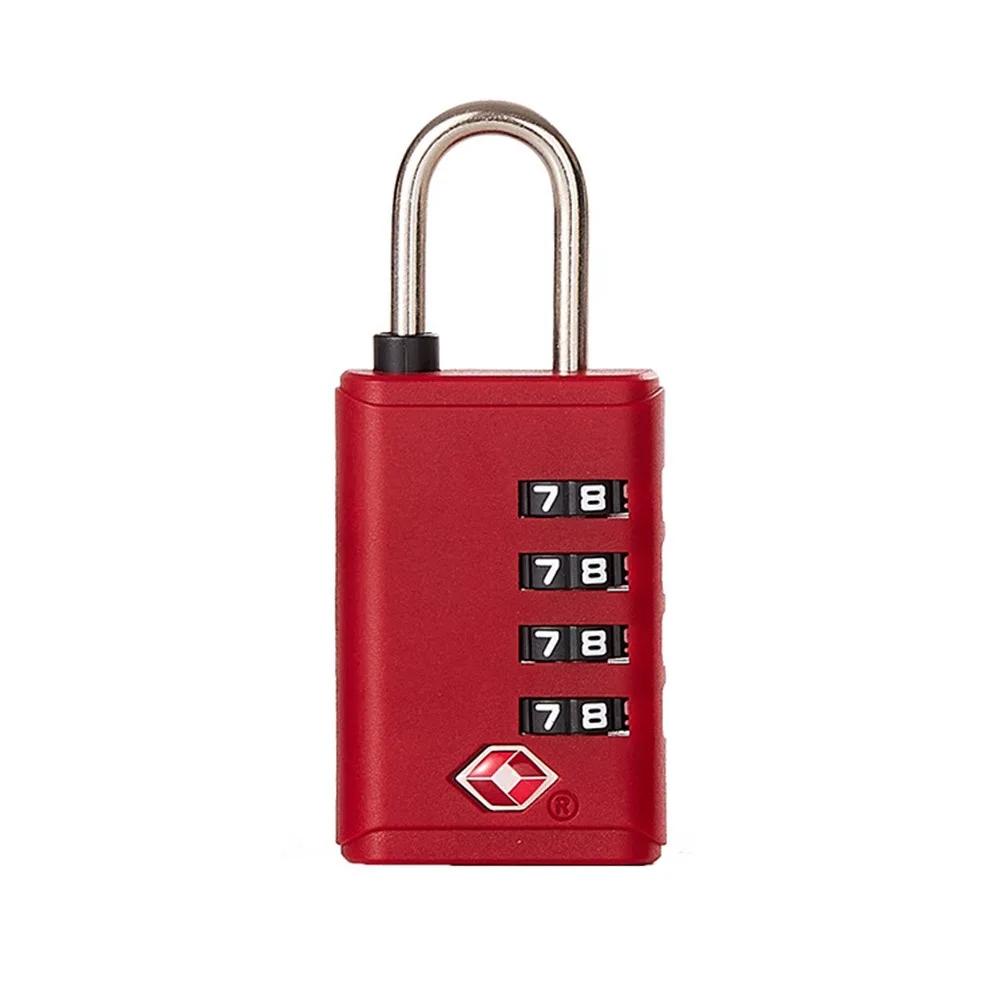 TSA Customs Padlock Travel Suitcase Luggage Backpack 3/4 Digit Combination Lock Portable Anti-theft Cabinet Locker Security Tool