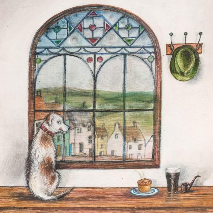 Joe Ramm Pie und Pint-Druck