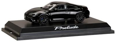 HobbyJAPAN HJ43 Maßstab 1/43 Honda Prelude 2025 Schwarz Fertigmodell HJ431010BK