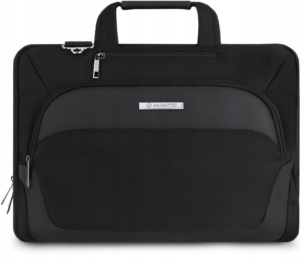Ekskluzywna Torba Na Laptopa Zagatto 15,6" I 17,3" Czarna ZG651