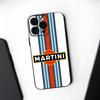 Renn M-Martini Logo Handyhülle Schwarz Weich Für Iphone 16 15 14 13 11 12 Pro Max Xr X Xs 8 7 Plus
