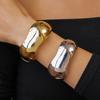 Jewelry Accessories Metal Cuff Bangles Gold Silver Color Exaggerated Bracelet  Decoration