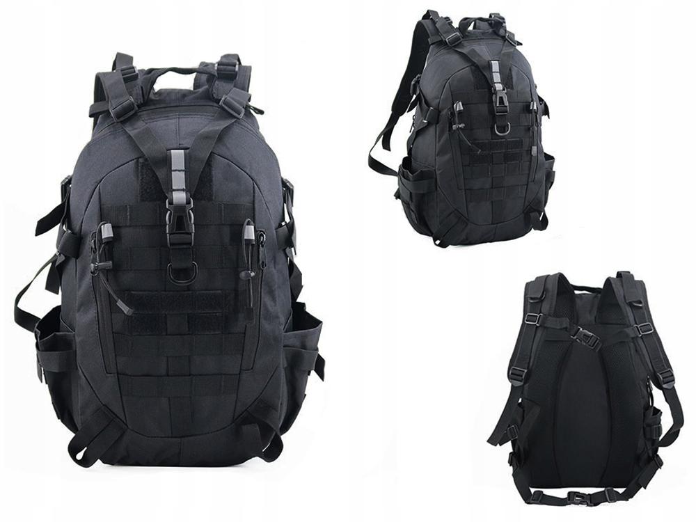 Military Backpack 30L Black (50) Gab_A