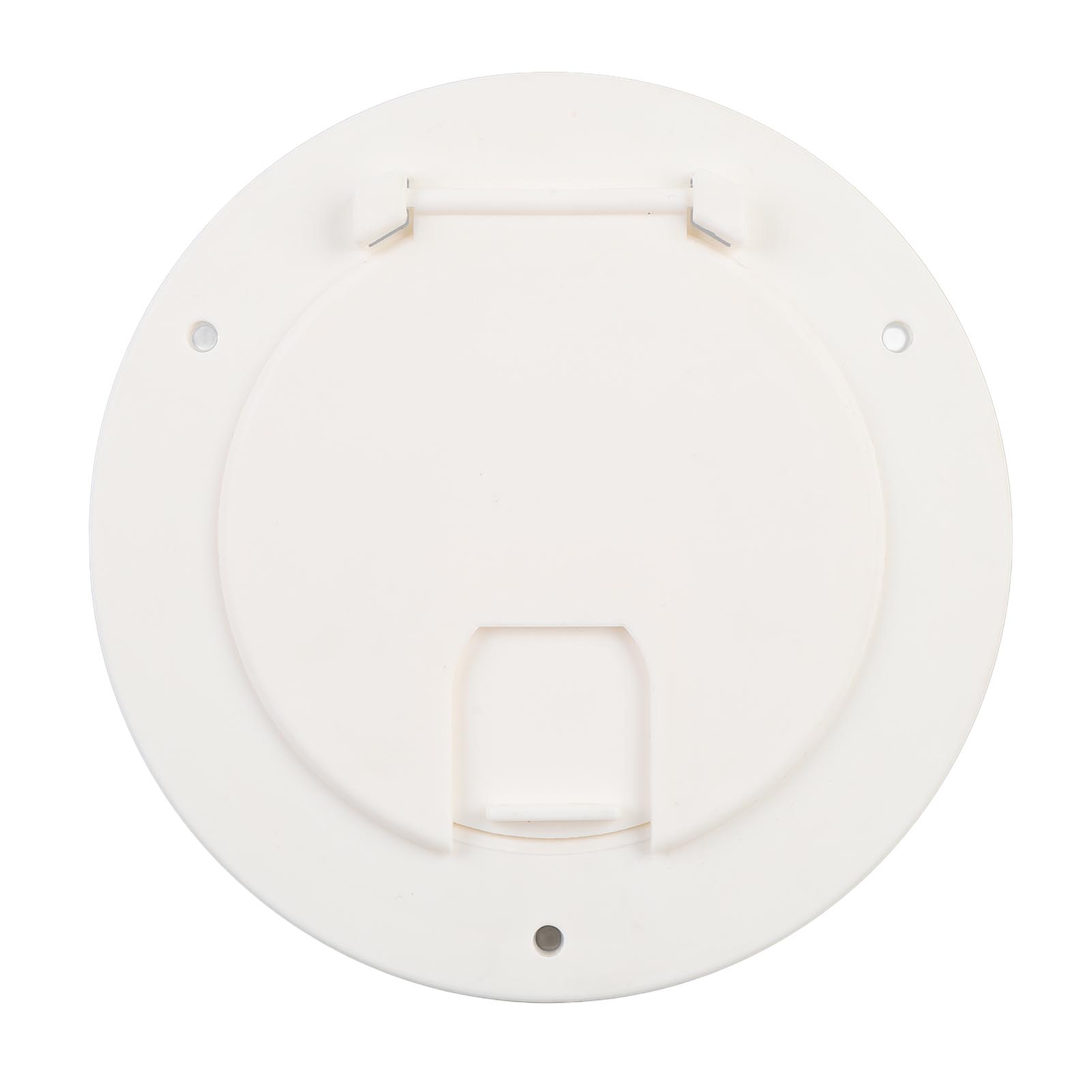 

RV Round Electrical Cable Hatch Nylon Secure Fixation Sturdy for 3 1 2in Interface RV Trailer Campervan