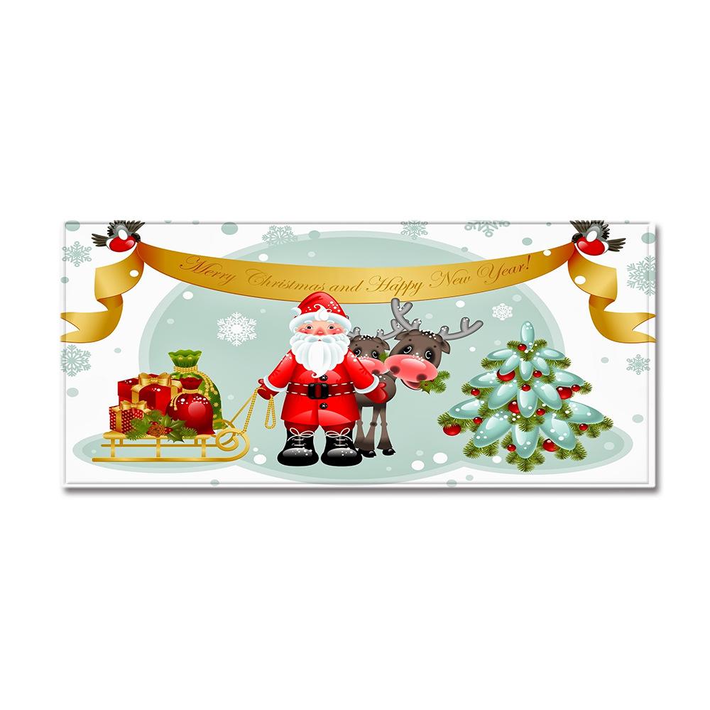 Christmas Floor Mat Kitchen Carpet Doormat Wardrobe Strip