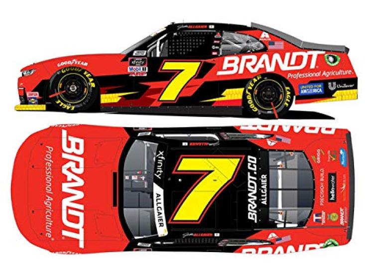 

Lionel Racing Джастин Аллгайер Brandt Chevrolet Camaro NASCAR Xfinity Series 2021 1/64 #7