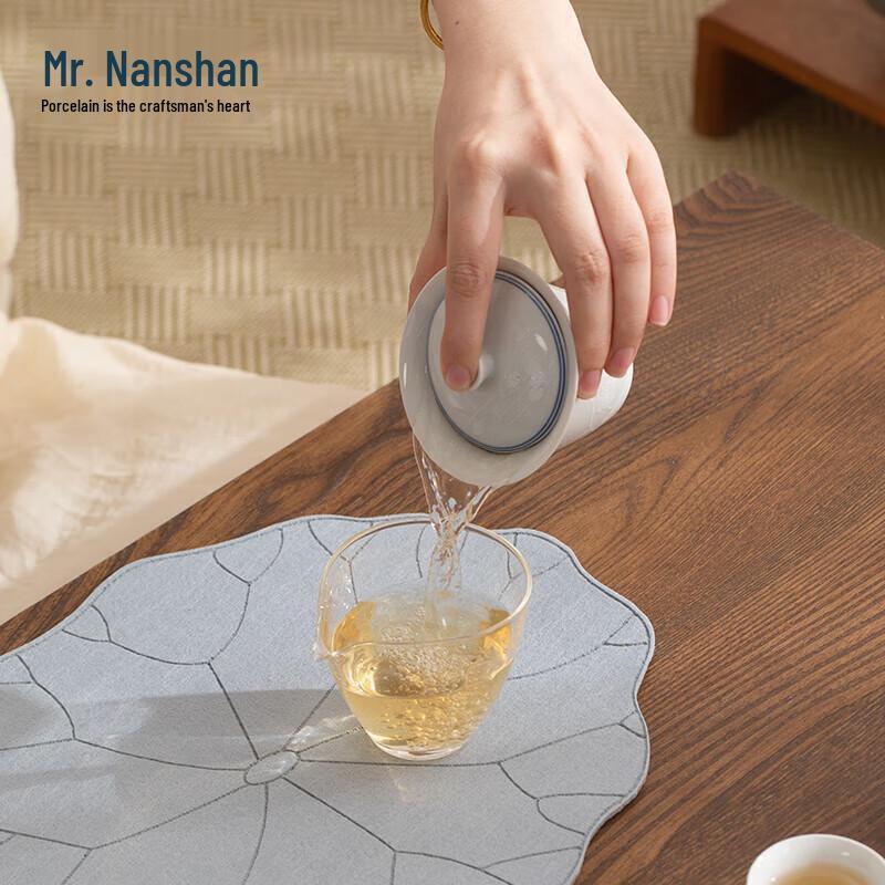 Mr. Nanshan Chinese Tea Mat and Coaster Set