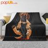 Bullmastiff Dog In Pocket Ultra-Soft Blanket Quilt Winter Sofa Cover Bed Covers