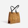 Niche Design Large-capacity Tote Bag Single Shoulder Simple Casual Cowhide Commuter Big Bag Women