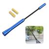 Short Antenna for Car AM FM Antenna Universal High Sensitivity Mast Carbon Fiber Stubby Car Ante (Blue)