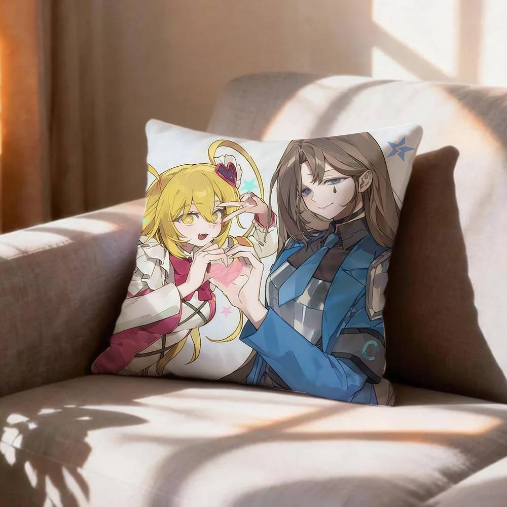 Artoria PPendragon SSaber Fate Fgo FSN Pillow Case Pattern Printed Pillowcase For Living Room Sofa Cushion Cover