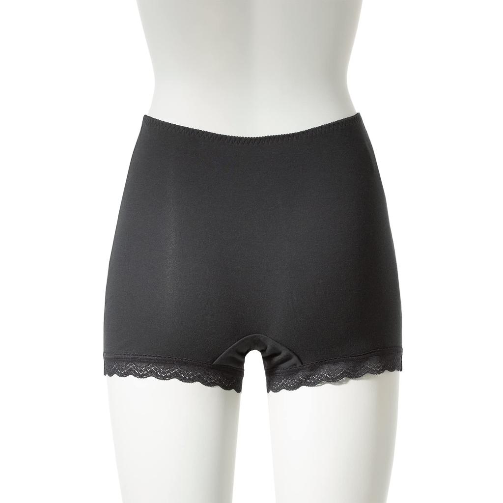 DEOEST Deodorizing Length IDL51 Shorts, 1/4 (L, Black)