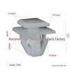 Universal Car Door Panel and Wheel Arch Retainer for Hyundai Models