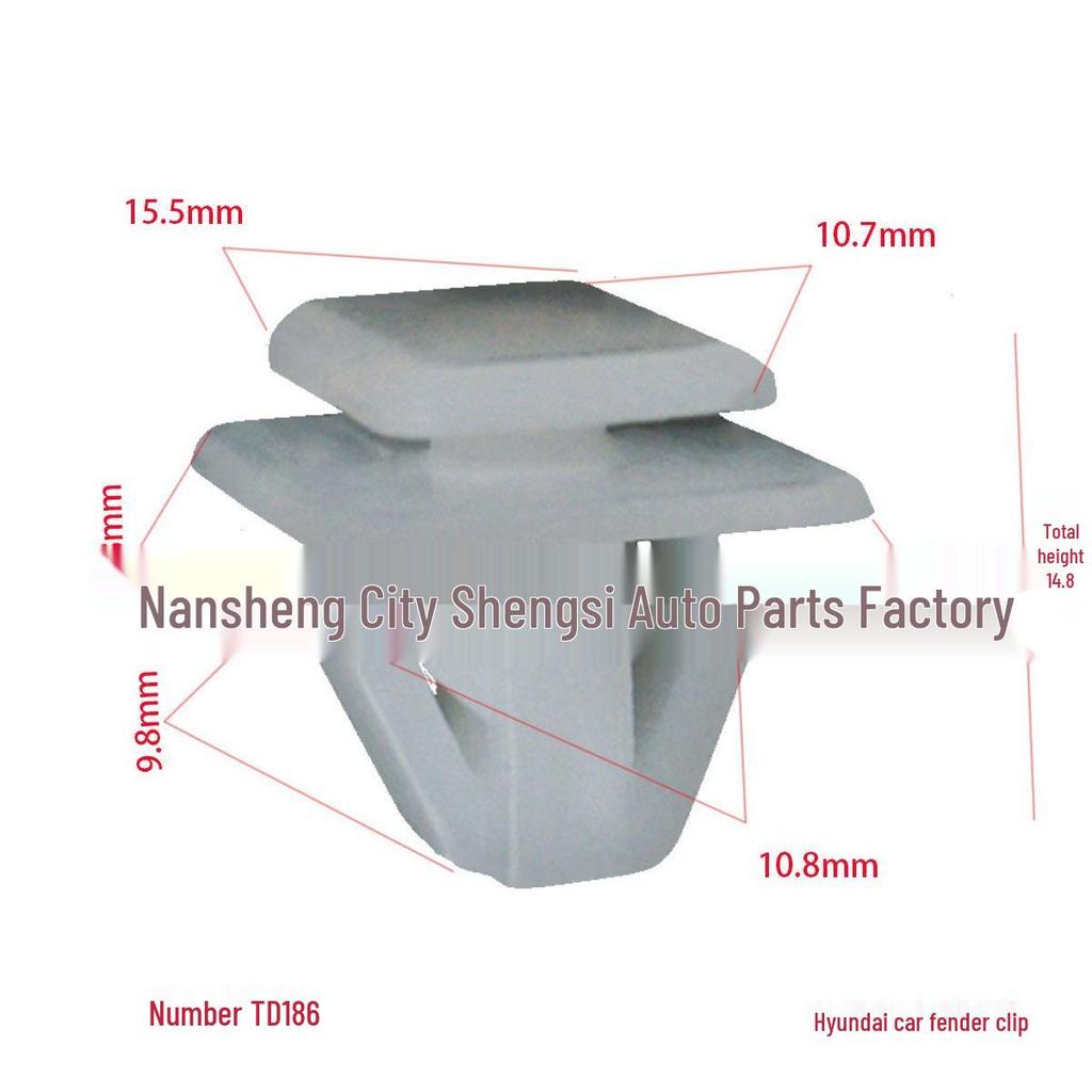 Universal Car Door Panel and Wheel Arch Retainer for Hyundai Models