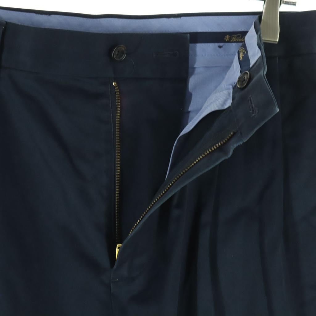 Brooks Brothers Cotton Slacks Pants W30 Navy Men's Used