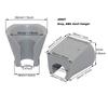 RV Cloakroom Accessories Multi Functional Bracket Hanging Box Normally Open Valve Normally Closed Valve Dental tools ABS copper