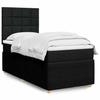 Maison Exclusive - Rete a doghe per letto con materasso Nero 90x190 cm Tessuto