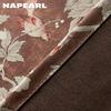 1PC NAPEARL American Retro Blue Background Floral and Bird Print Curtains 70-80% Blackout Curtains for Bedroom Living Room Window for Home Decor