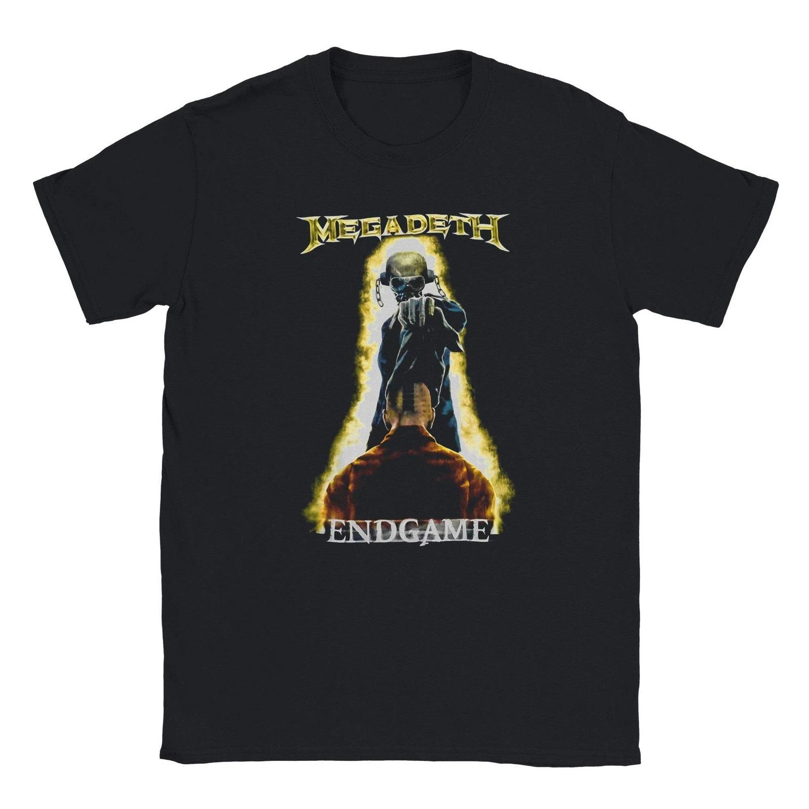 MEGADETH T-SHIRT | Vintage Band Tee | Unisex Heavy Cotton Shirt M