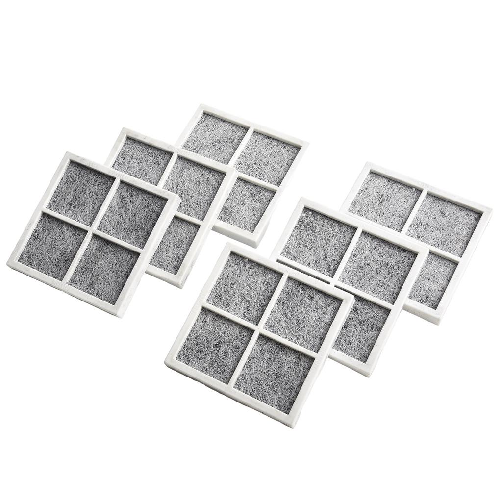 ADQ73214402 Filter As Shown Activated Carbon Filter Non-woven Fabric Pack Of 6 Filters Prevent Unpleasant Smell