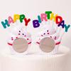 Decorazioni per la Festa di 1° Compleanno per Bambine - Corona, Cappellino per Torta, Occhiali