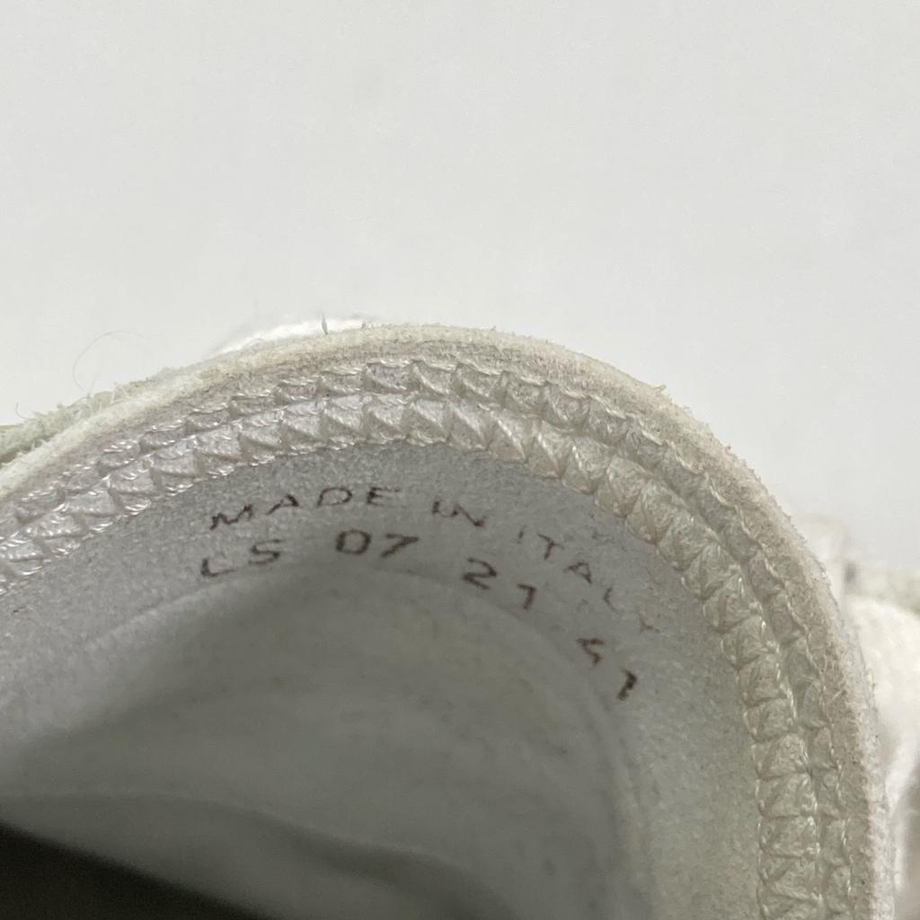 Dior LS0721 Oblige Low Top Schuhe 41 Grau / weißGebraucht