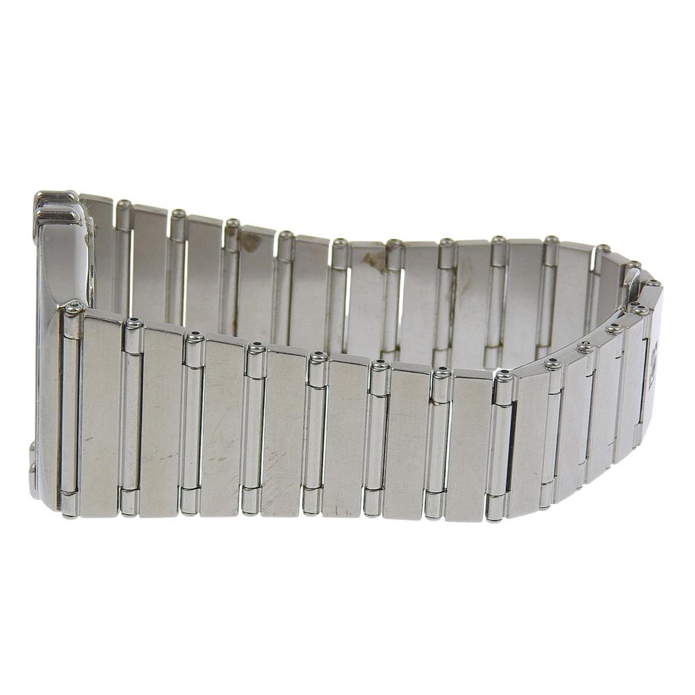 Omega Constellation Day-date Watches 396.1070 SilverDial Stainless Steel Quartz Analog Display Unisex Used