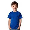 Children's Round Neck Short Sleeve T-Shirts - Solid Colors for Small and Medium Kids