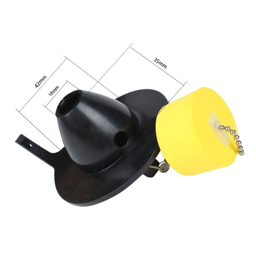 Black Toilet Flapper Replacement Kit US Standard Float Racket Cover  Vintage Toilet