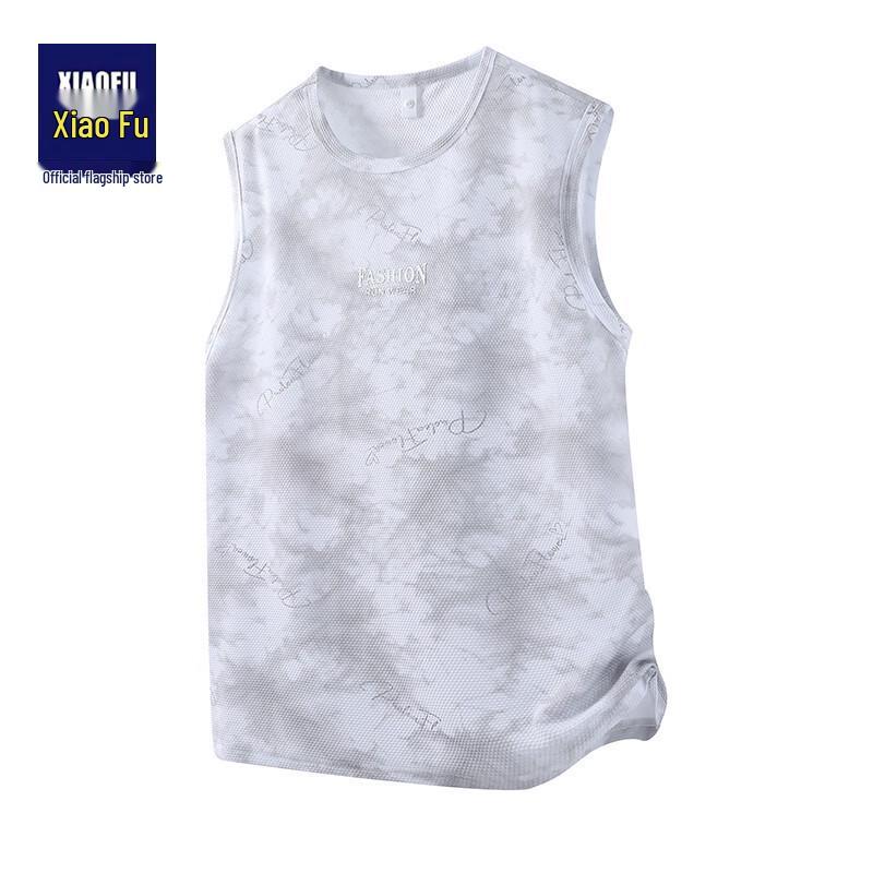 Men s Camouflage Ice Silk Sleeveless Vest 4XL