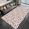 Crystal Velvet Leopard Printed Area Rug Carpet for Bedroom Living Room Home Decor Rugs Mat Non Slip Mat Rug for Bedside