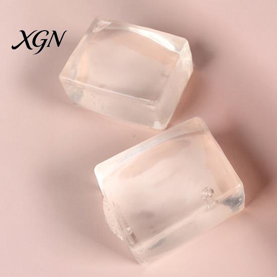 Anxiety Relief Stress Ball 1/2/3Pcs Transparent Ice Cube Squeeze Toy Sensory Reliever Soft Stretchy Pinch Party Favors