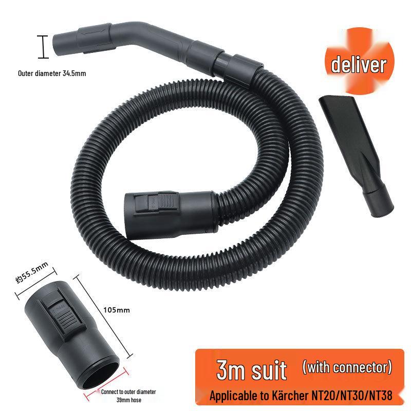 Universal Extension Hose for Dongyi, NT, Karcher, Jiajieshi, OJA Vacuum Cleaners
