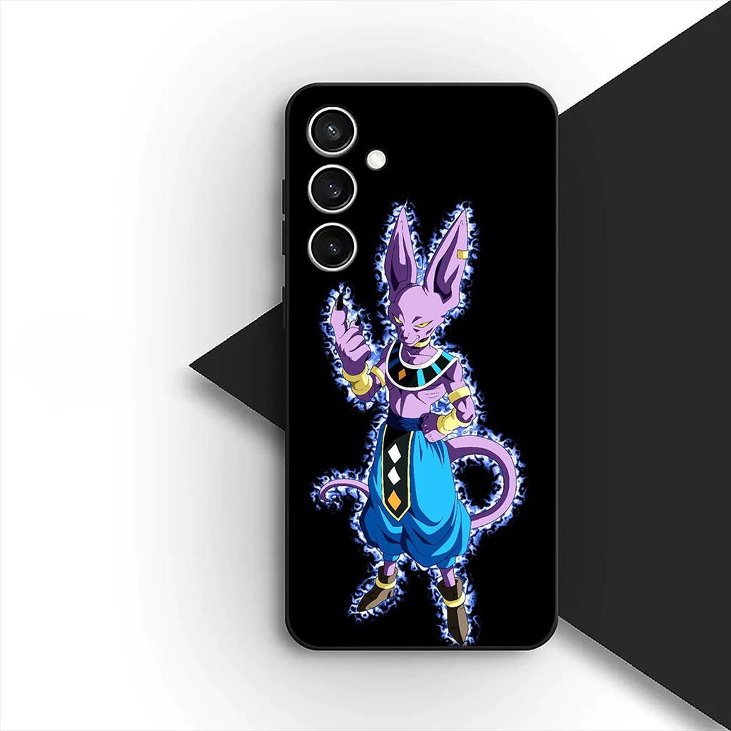 Cover for Motorola Moto G86 G57 E14 E15 G14 G34 G67 G84 G24 A54 G15 Power E22 Phone Case Beerus Dragons Gokus Balls DragonBalls