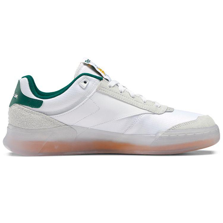 Reebok Club C Legacy White Dark Green Unisex Sneakers Footwear-White Collegiate-Gold GX7561