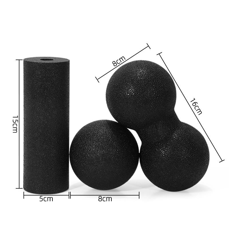 EPP 15x5.3cm Mini Yoga Column: Portable Hollow Fitness & Relaxation Massage Roller