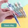 Retro Color Gel Pen Set - High-Value 0.5mm Bullet Tip for Students