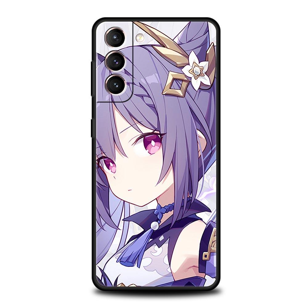 Genshin Impact Game Phone Case For Samsung Galaxy S23 Ultra S22 S21 S20 FE 5G S10 S10E S9 S8 Plus Note 20 Silicone Cover Bumper