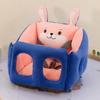 Baby Learning Chair - Plush High Chair Seat for 6-10 Months, Children's Sofa