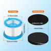 Plastic Filter Set Household Vacuum Spare Part Plastic Vacuum Filter Component Suitable for Household Dirt and Debris