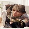 Game Love and Deepspace Xavier Blanket Blanket for Couch Sofa Travel Home Hiking Picni Bed Beding Flannel Blanket birthday gift