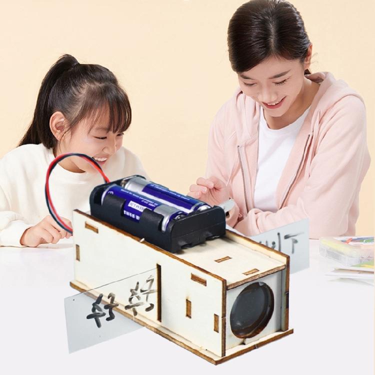 Science Experiment Kits Assembled Model Kits STEM Learning Toy Slide Projector Model Physics Toy